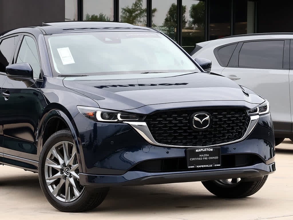 Certified Used 2025 Deep Crystal Blue Mica Mazda 2.5 S Premium Plus Package image 3