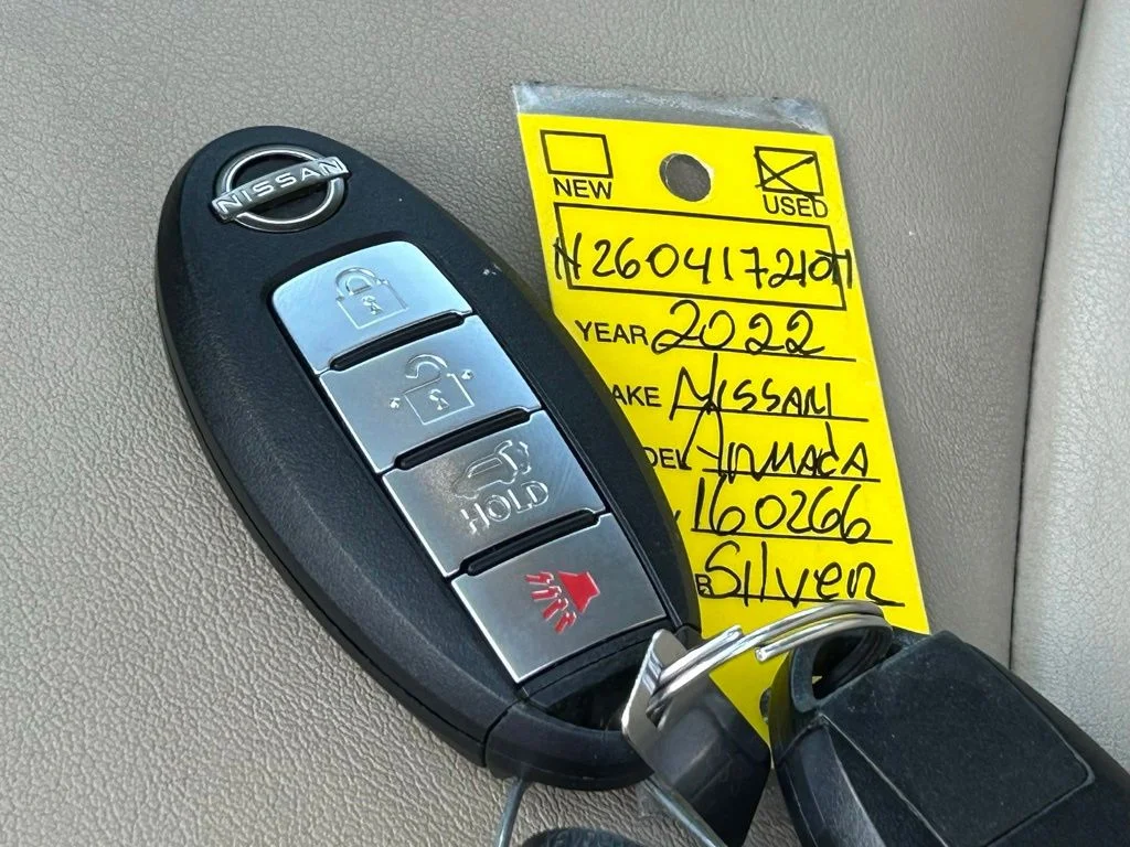 Used 2022 Brilliant Silver Metallic Nissan SV image 56