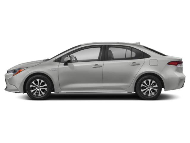 Used 2021 Super White Toyota Hybrid LE image 3