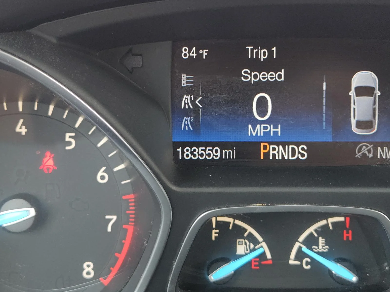 Used 2017 Lightning Blue Metallic Ford SE FWD image 22