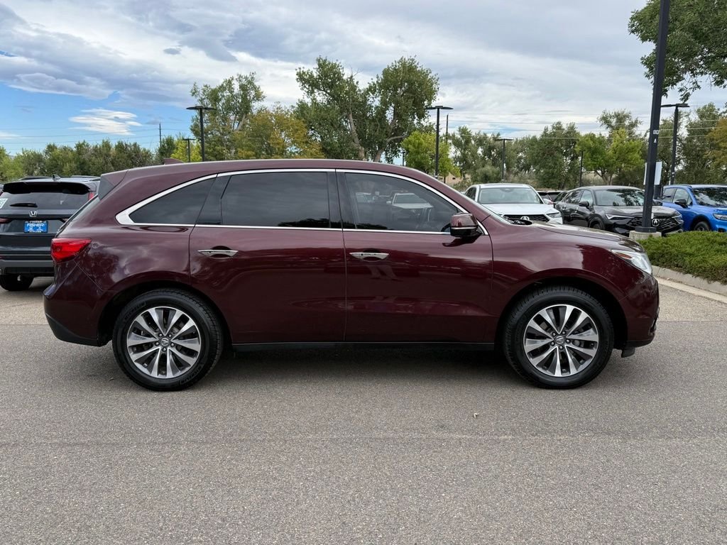 Used 2016 Dark Cherry Pearl Acura 3.5L image 3