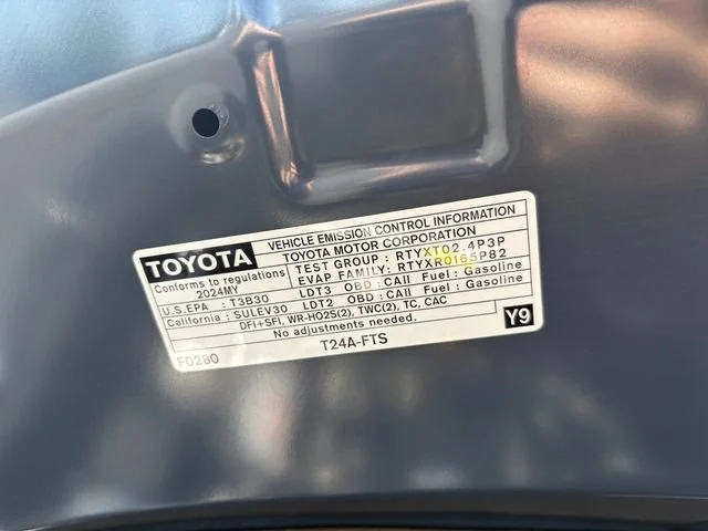 Certified Used 2024 Blue Toyota XLE image 10