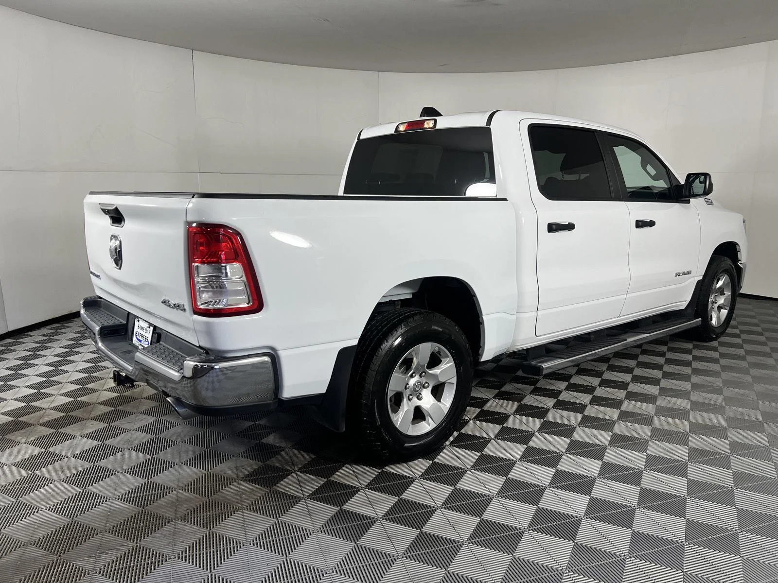 Used 2024 Bright White Clearcoat Ram Big Horn image 7
