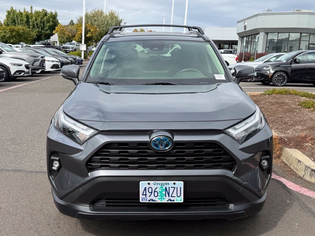 Used 2023 Magnetic Gray Metallic/Midnight Black Metallic Toyota XLE Premium image 2
