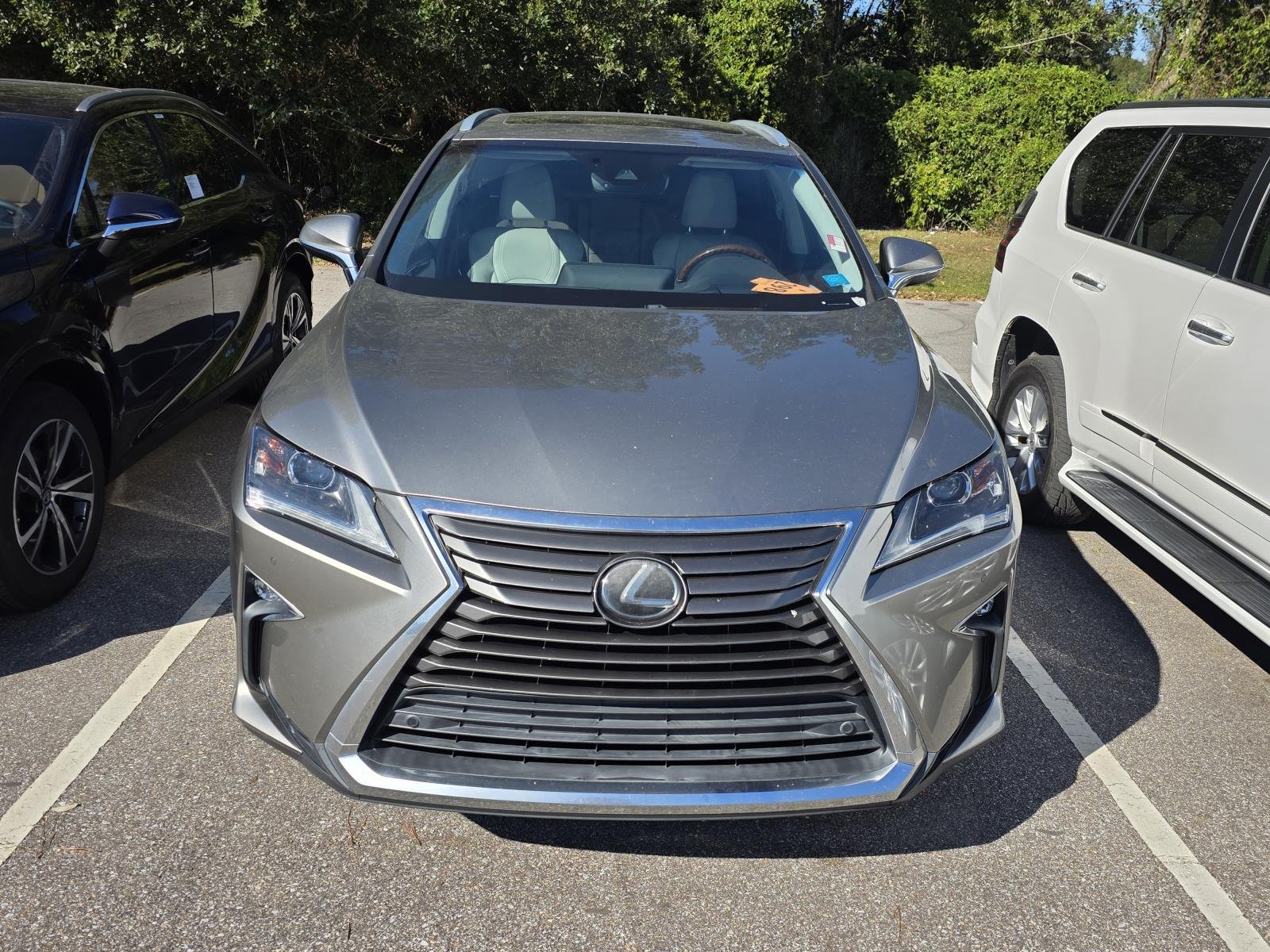 Used 2019 Silver Lexus 350 image 2