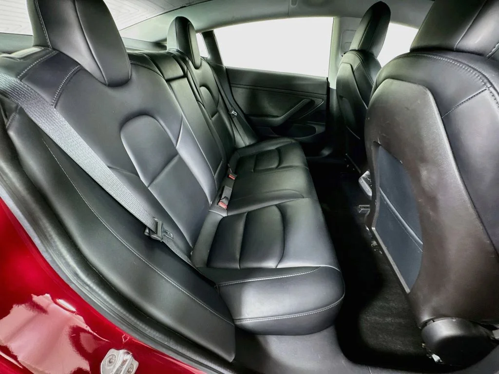 Used 2020 Red Tesla Standard image 32