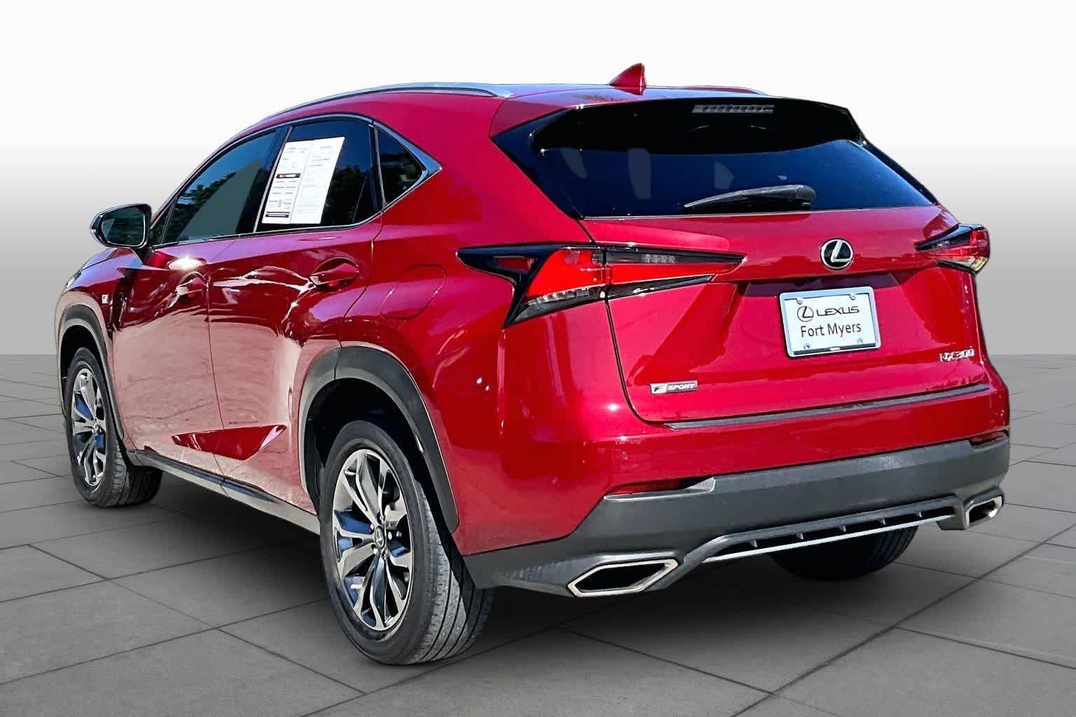 Used 2021 Matador Red Mica Lexus F SPORT image 12