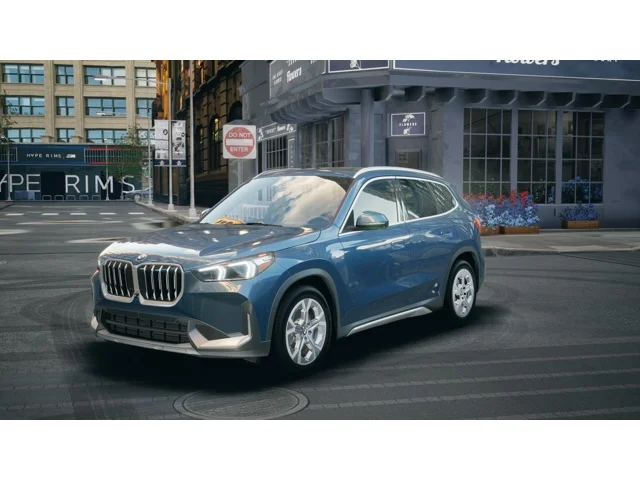 New 2026 Night Dusk Blue Metallic BMW X1 28i image 1
