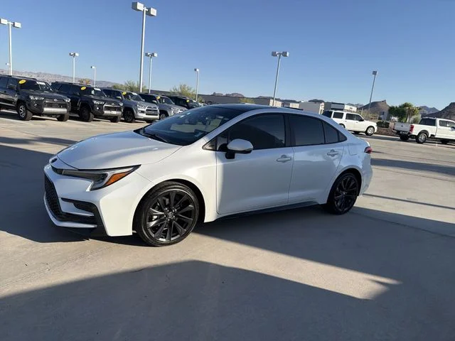 Certified Used 2023 Beige Toyota XSE image 8
