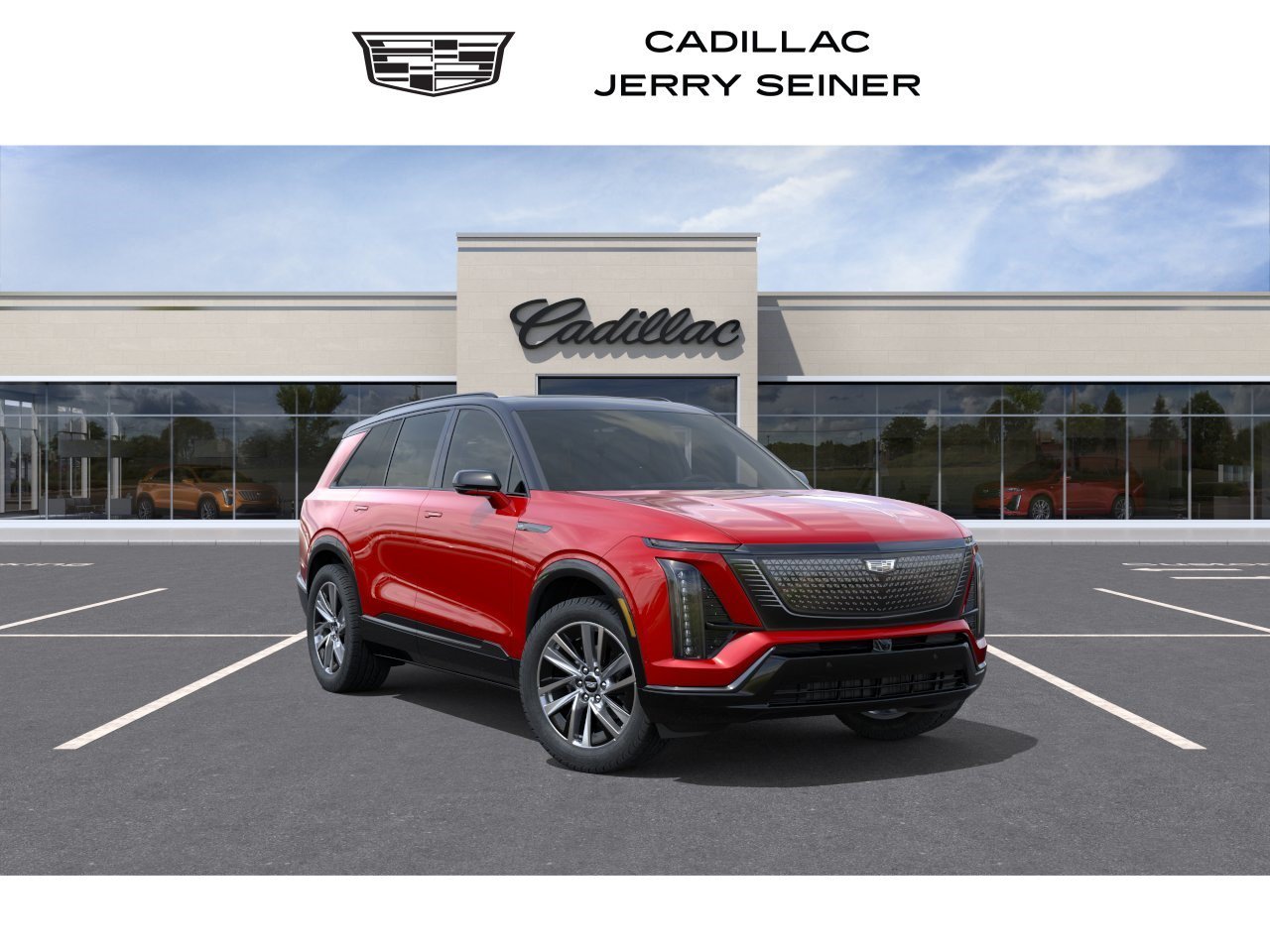 New 2027 Radiant Red Tintcoat Cadillac Sport image 1