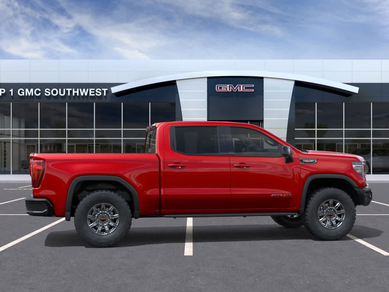New 2026 Volcanic Red Tintcoat GMC AT4X image 5