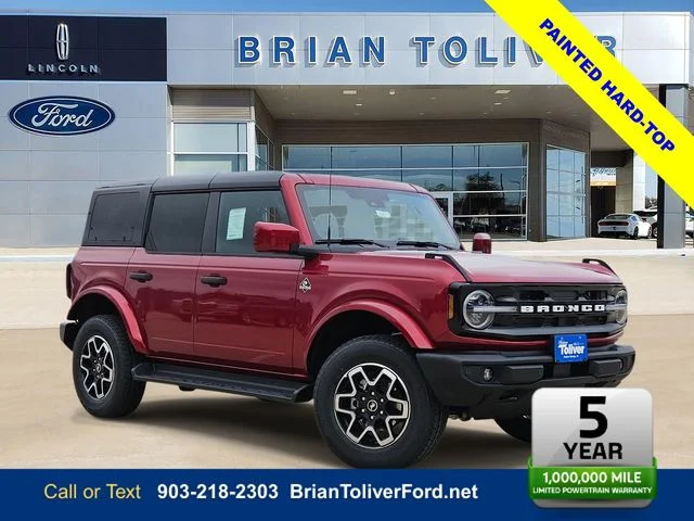 New 2026 Ruby Red Metallic Tinted Clearcoat Ford Outer Banks® image 1