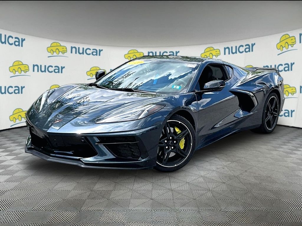 Used 2020 Shadow Gray Metallic Chevrolet Stingray image 3