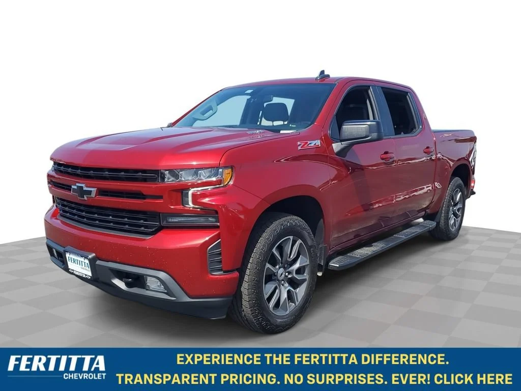 Used 2021 CHERRY RED TINTCOAT Chevrolet RST image 1