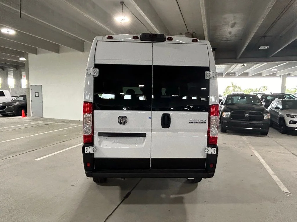 Used 2023 Bright White Clearcoat Ram High Roof image 4