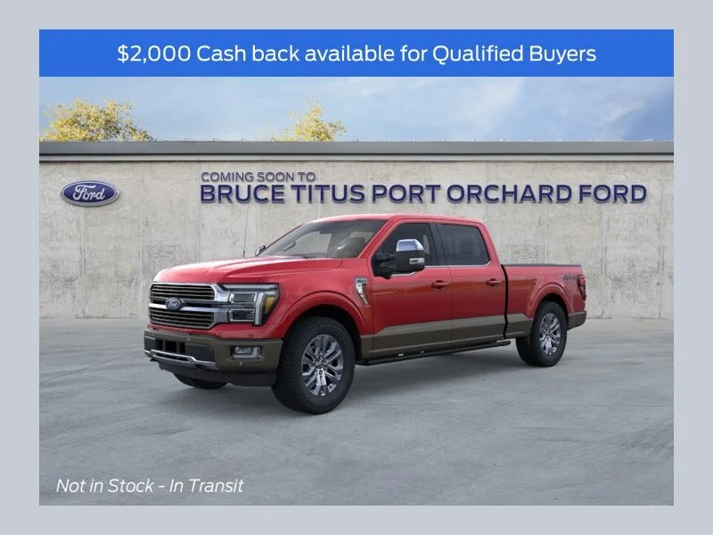 New 2026 Red Ford King Ranch image 1