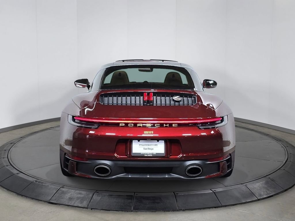 Certified Used 2021 Red Porsche Targa 4S Heritage Design Edition image 6