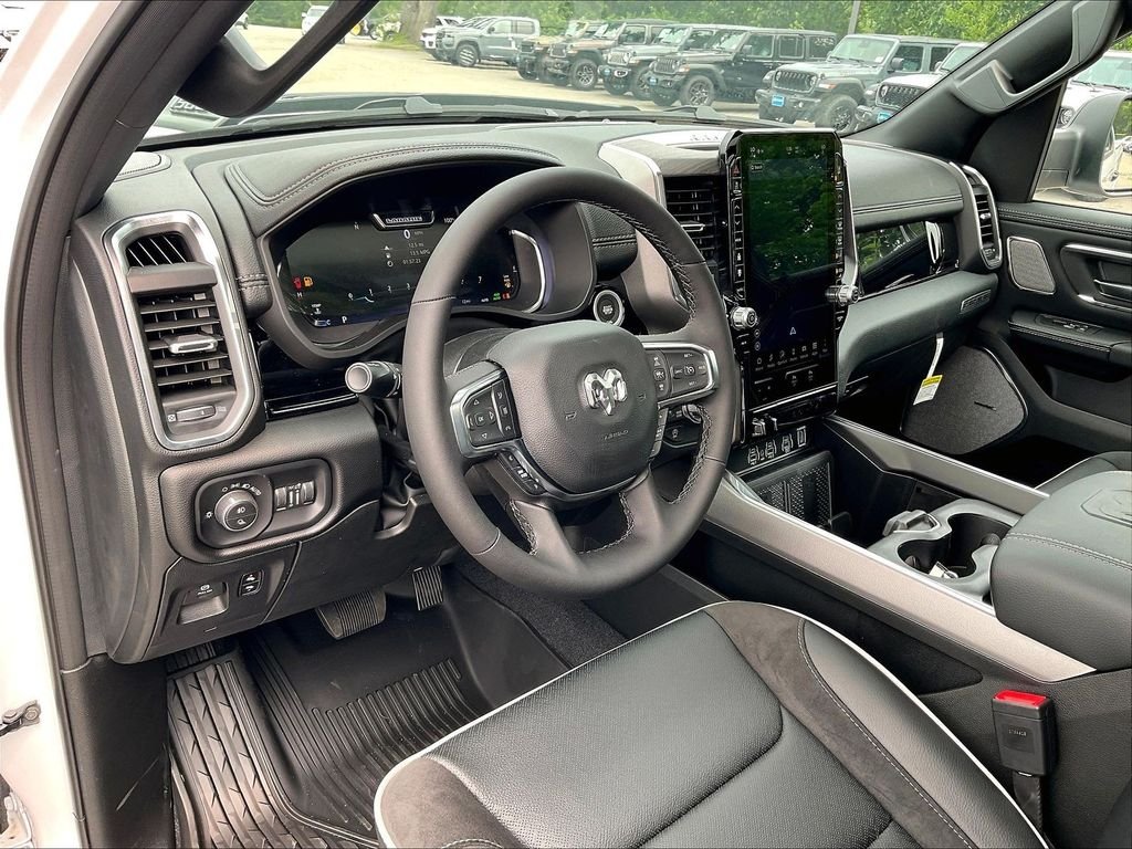New 2026 Ivory White Tri-Coat Pearl-Coat Exterior Paint RAM Laramie image 9