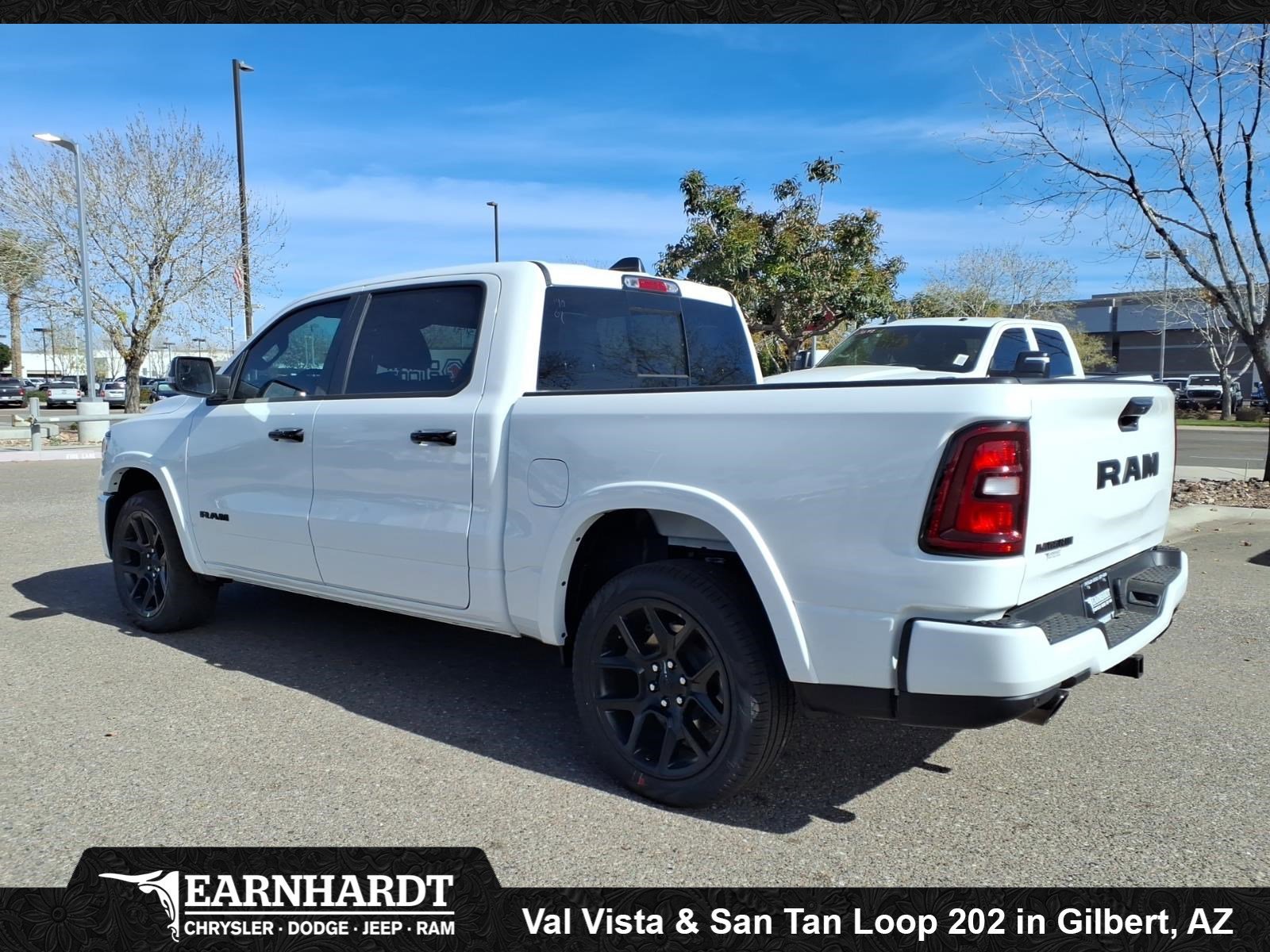 New 2026 Bright White Clear-Coat Exterior Paint RAM Laramie image 4