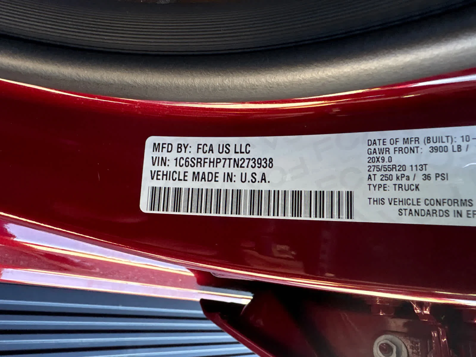Used 2026 Delmonico Red Pearlcoat Ram Longhorn image 32