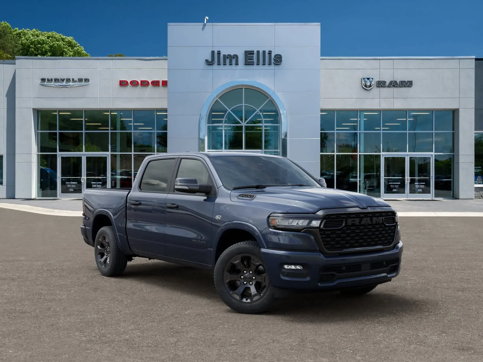 New 2026 Forged Blue Metallic RAM Big Horn image 5