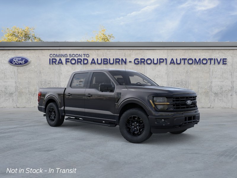 New 2026 Agate Black Metallic Ford XLT image 7