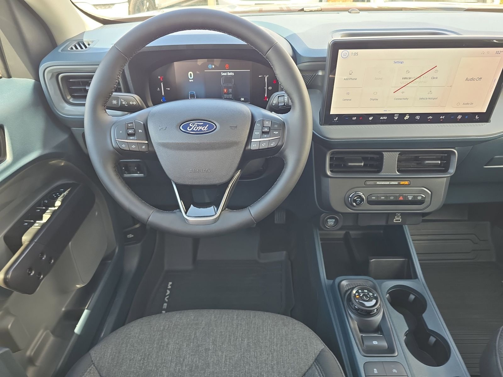 New 2025 Azure Gray Metallic Tri-Coat Ford XLT image 9