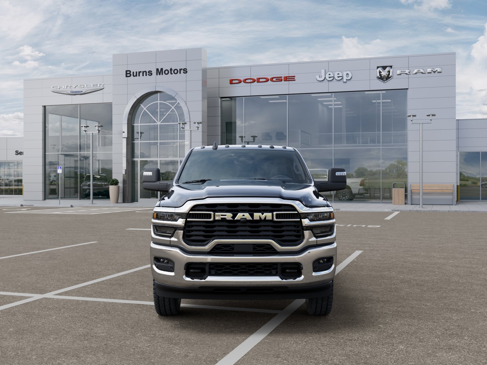 New 2026 Diamond Black Crystal Pearlcoat RAM Tradesman image 6