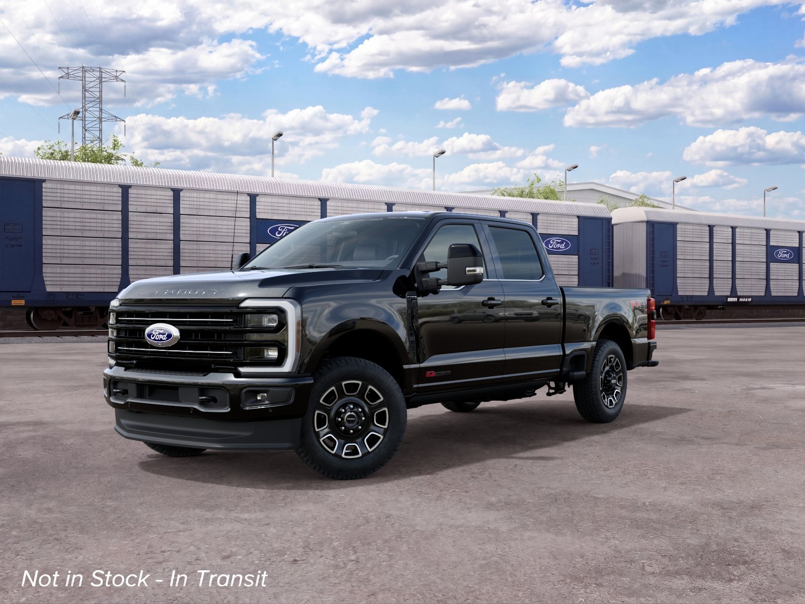 New 2027 Agate Black Metallic Ford F-250® Platinum® image 2