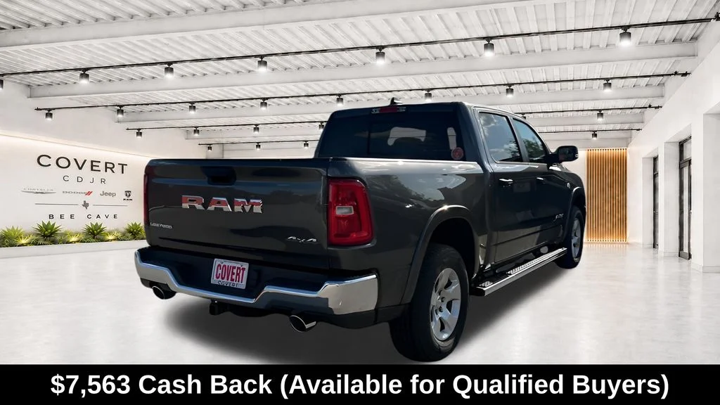 New 2026 Granite Crystal Metallic Clear-Coat Exterior Paint RAM Big Horn/Lone Star image 9