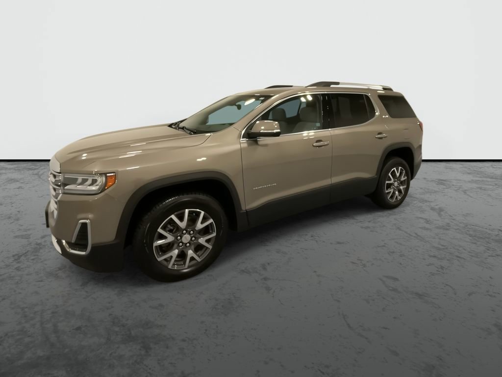 Used 2023 Light Stone Metallic GMC SLE image 4