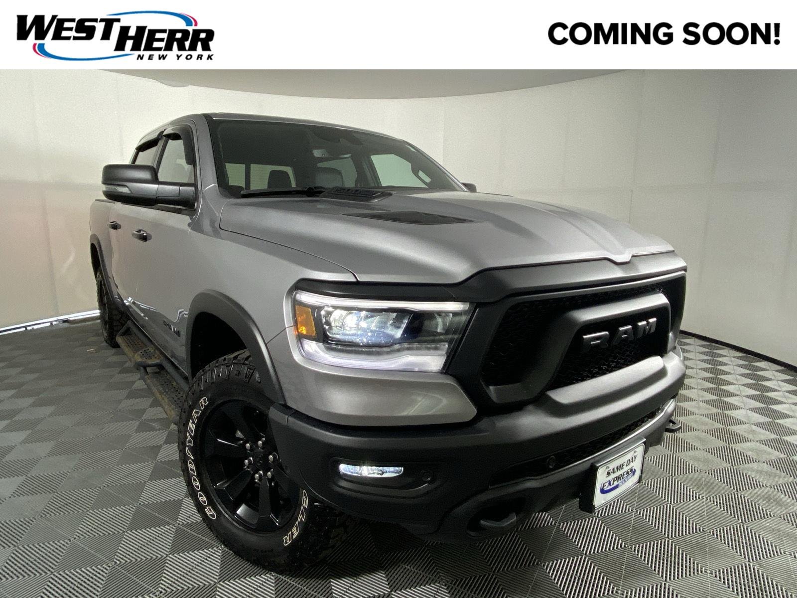 Used 2024 Billet Silver Metallic Clearcoat Ram Rebel image 1