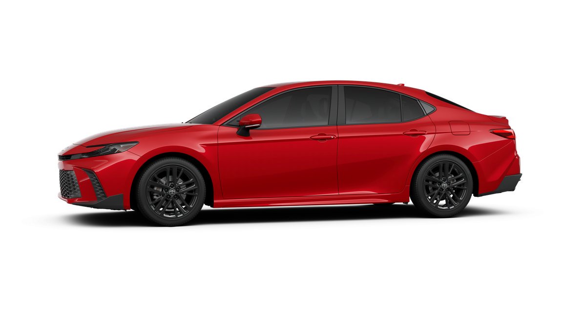 New 2026 Red Toyota SE image 3