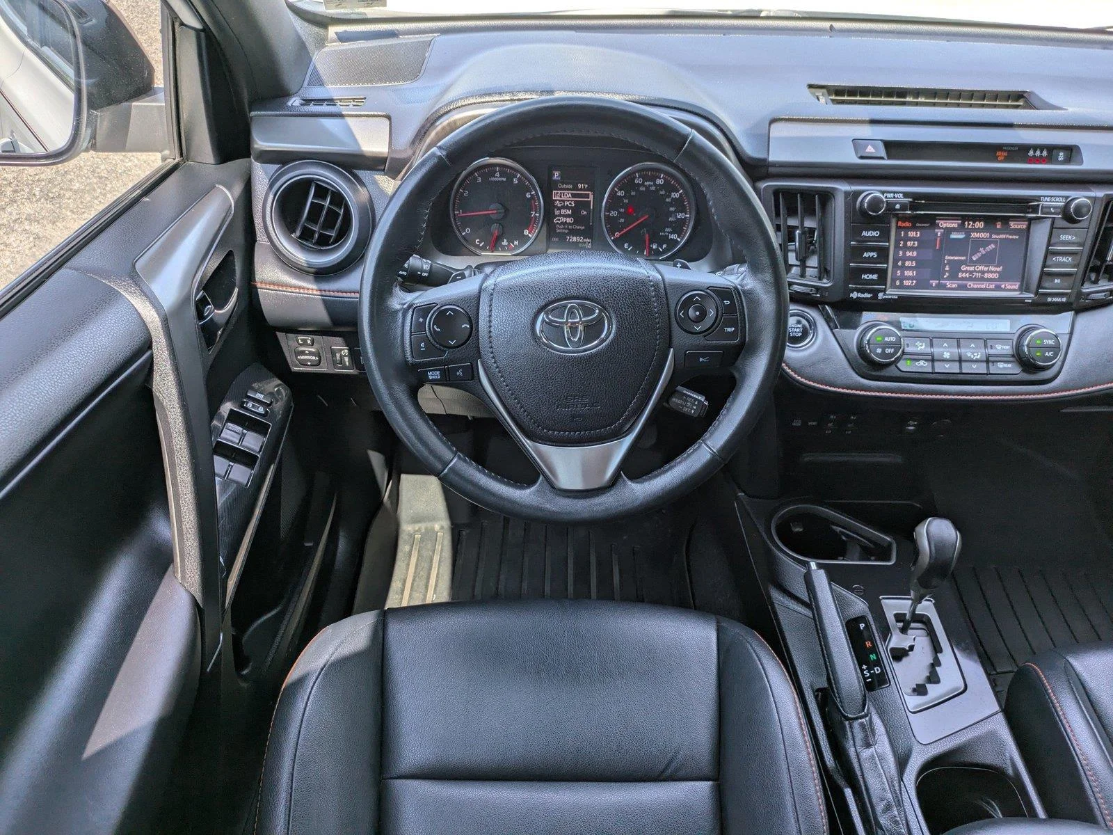 Used 2017 Super White Toyota SE image 16