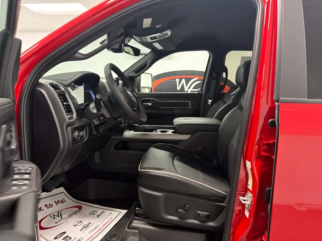 New 2026 Flame Red Clear-Coat Exterior Paint RAM Laramie image 10