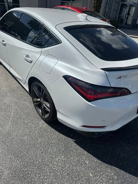 Used 2024 Platinum White Pearl Acura A-SPEC TECH image 1