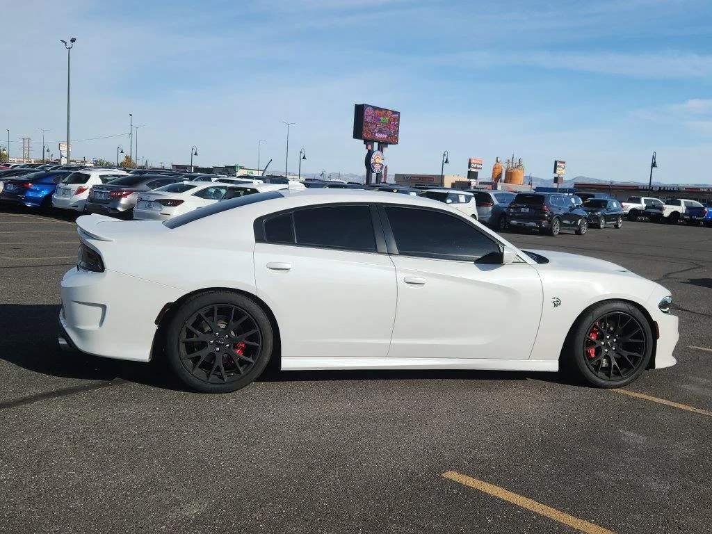 Used 2016 Ivory Tri-Coat Pearl Dodge SRT Hellcat image 2