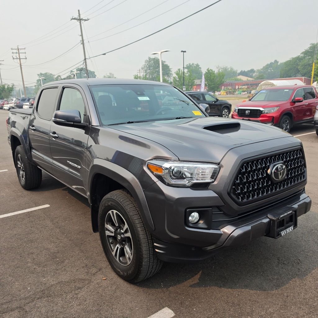 Used 2019 Magnetic Gray Metallic Toyota TRD Sport image 1
