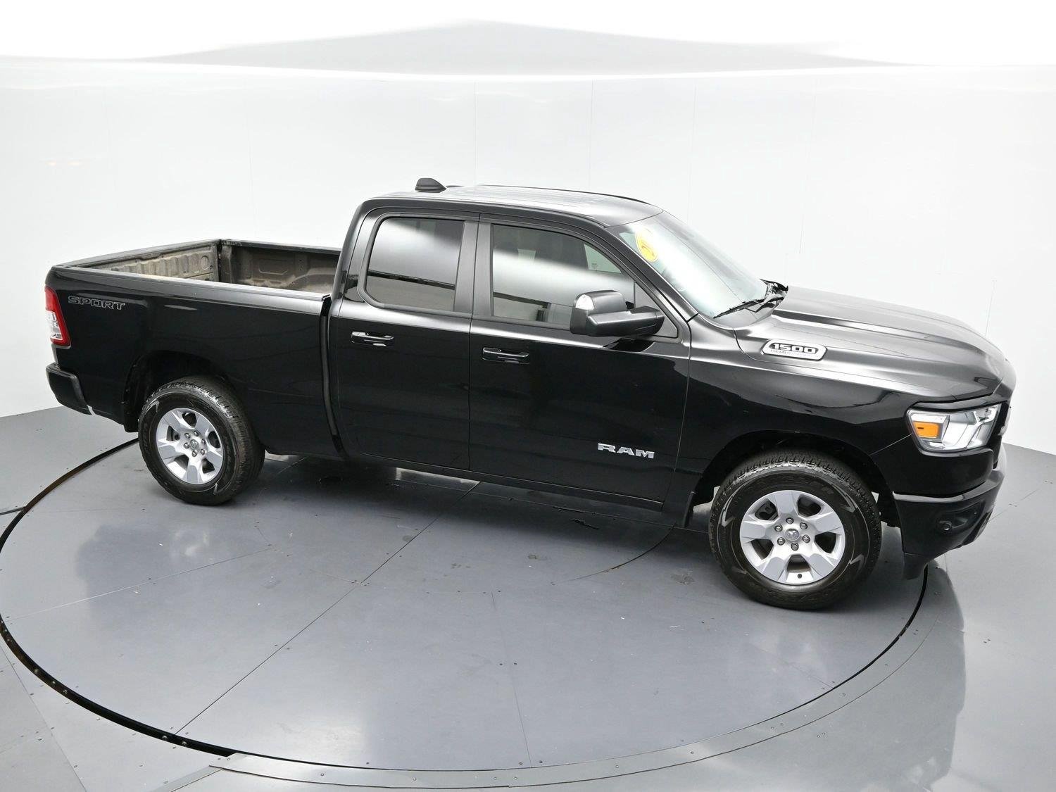 Used 2023 Diamond Black Crystal Pearlcoat Ram Big Horn image 36