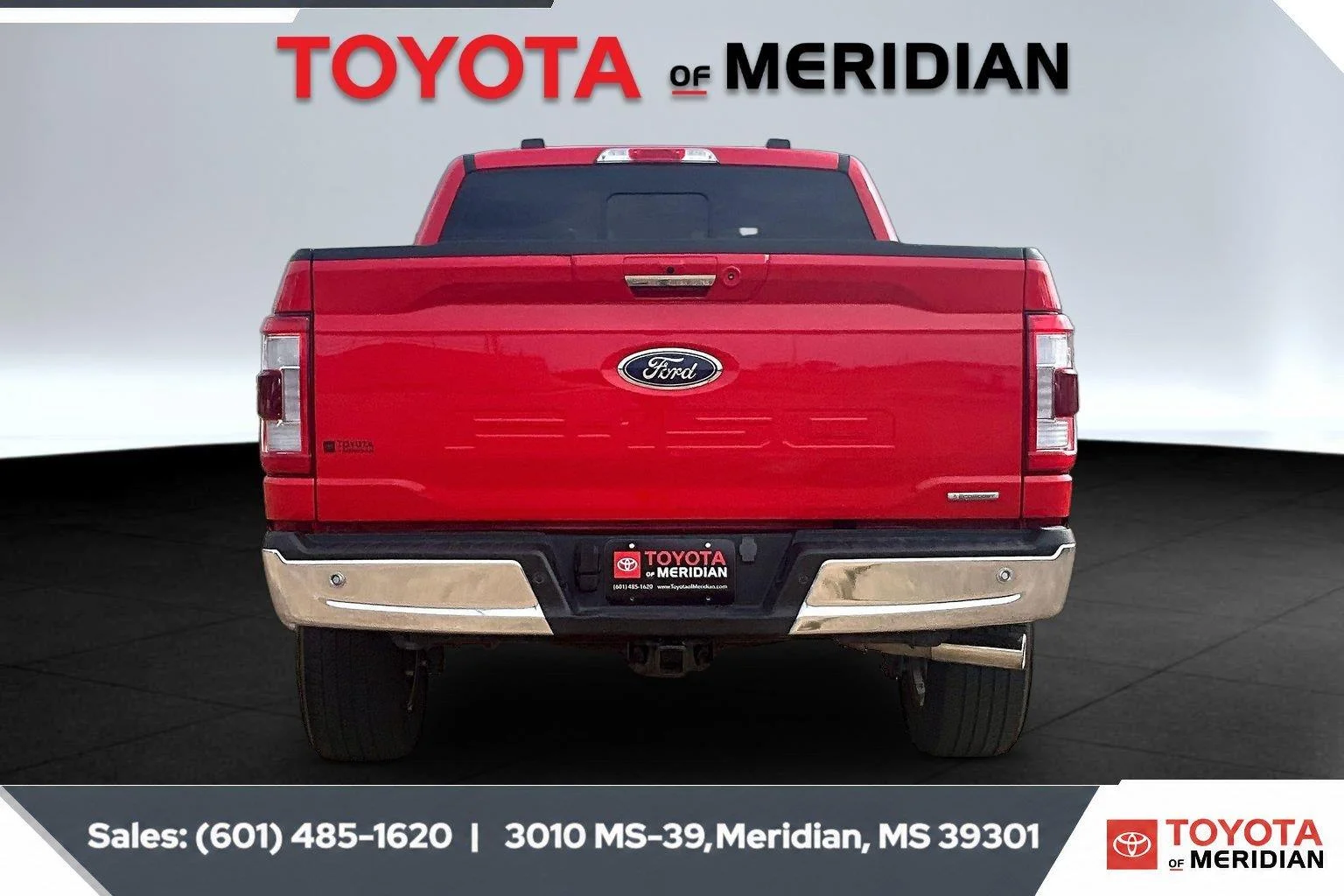 Used 2023 Race Red Ford Lariat 2WD SuperCrew 5.5