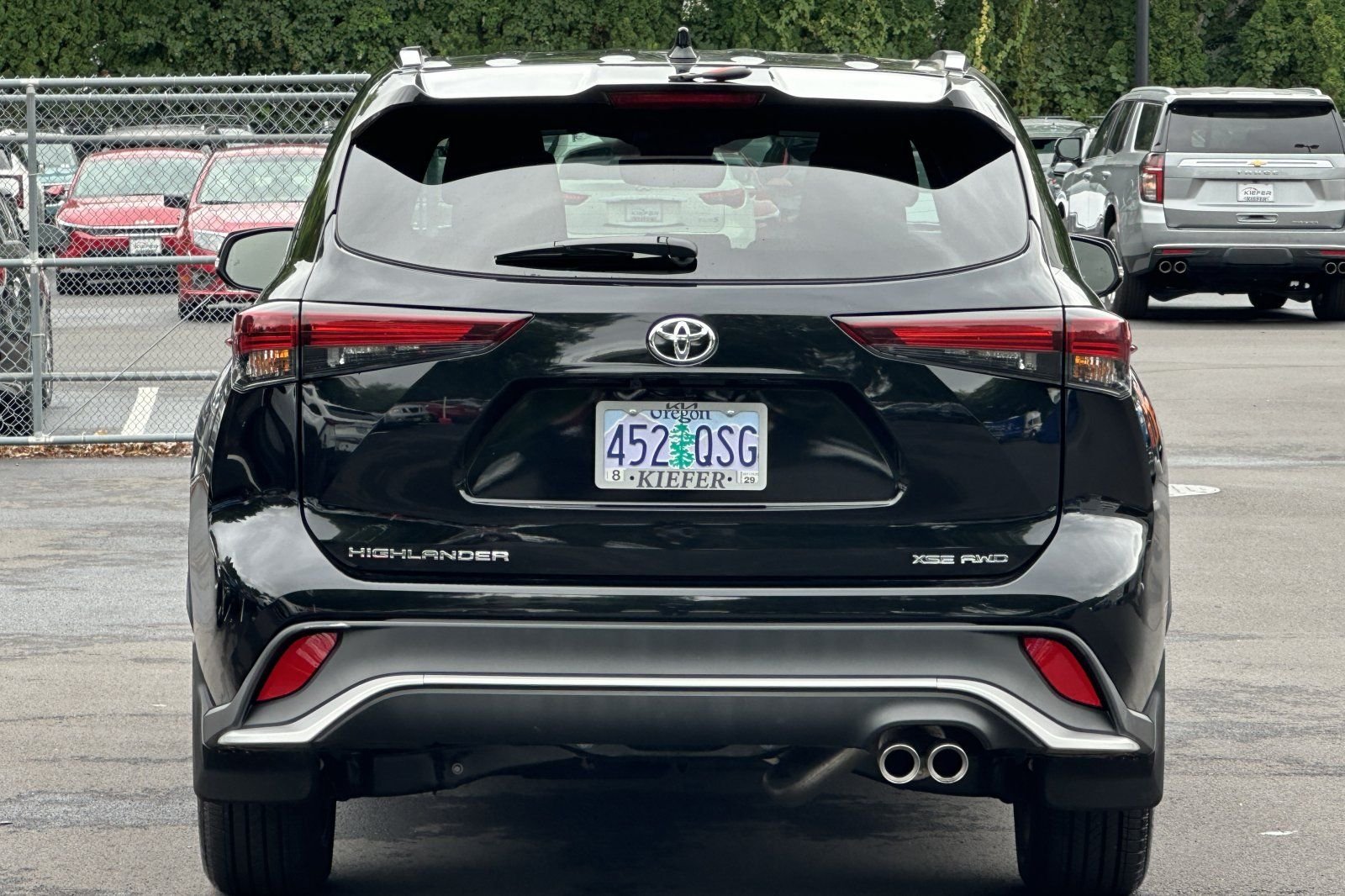 Used 2025 Black Toyota XSE image 5