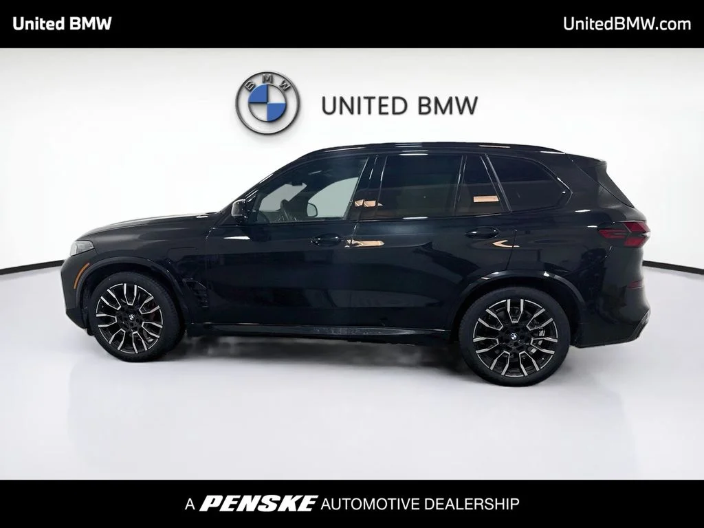 Certified Used 2025 Black Sapphire Metallic BMW xDrive50e image 8