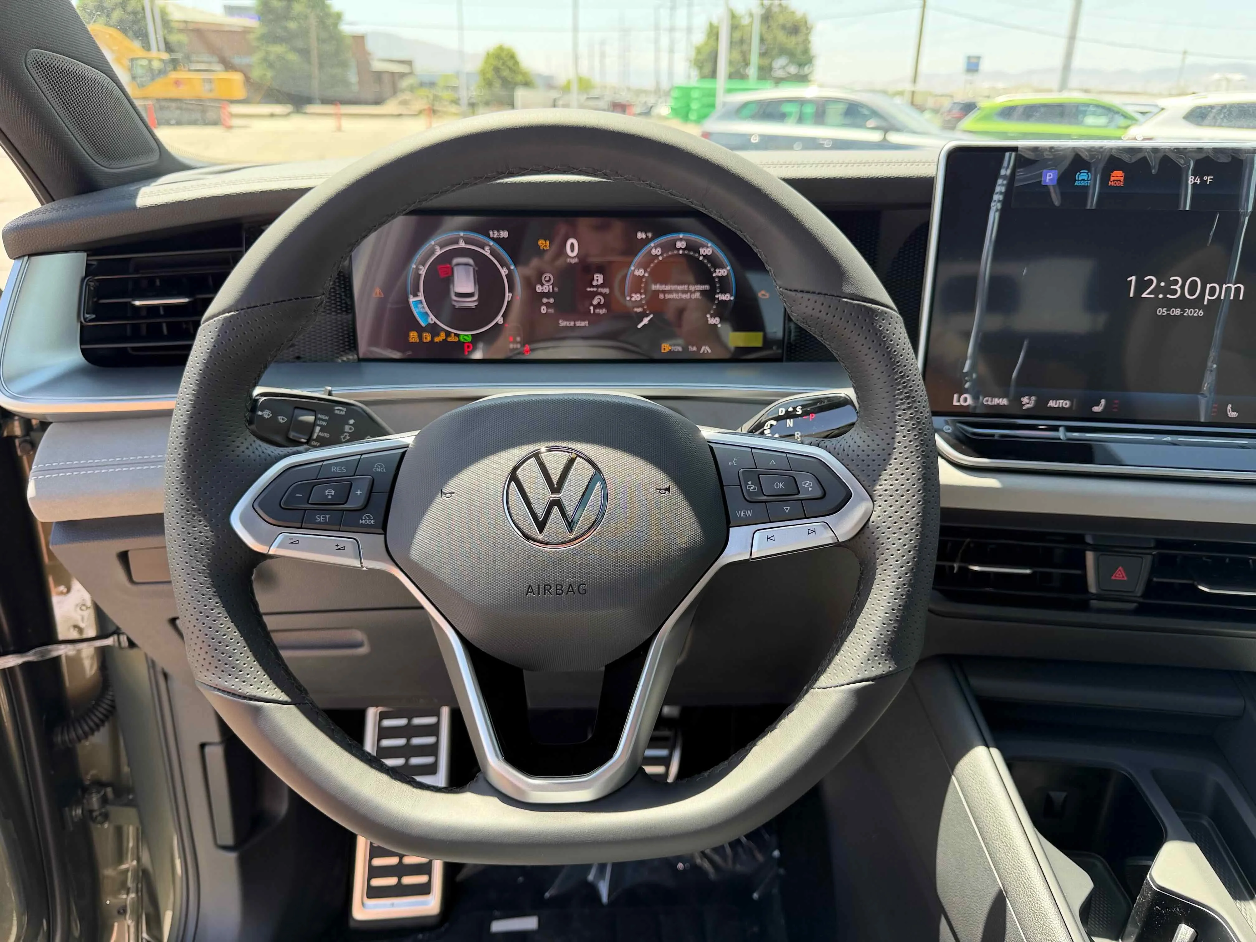 New 2026 Green Volkswagen SE R-Line Black image 17