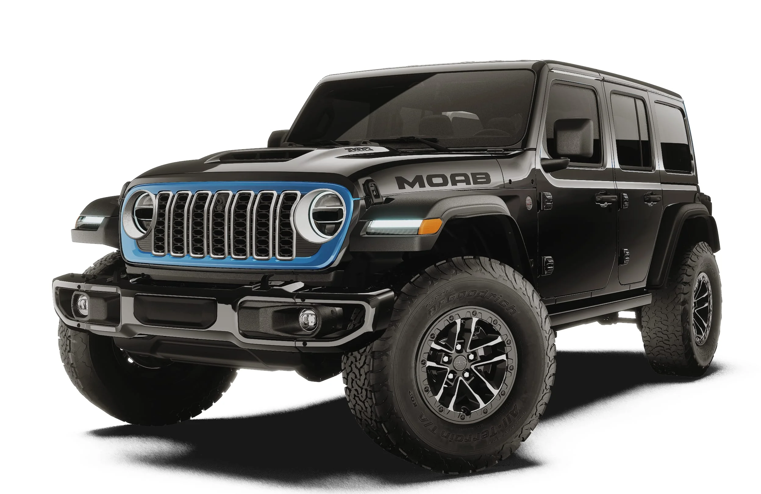 New 2027 Black Clear-Coat Paint Jeep Willys image 1