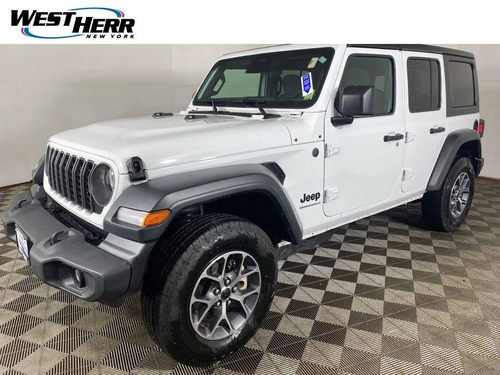 Used 2026 Bright White Clearcoat Jeep Sport S image 24