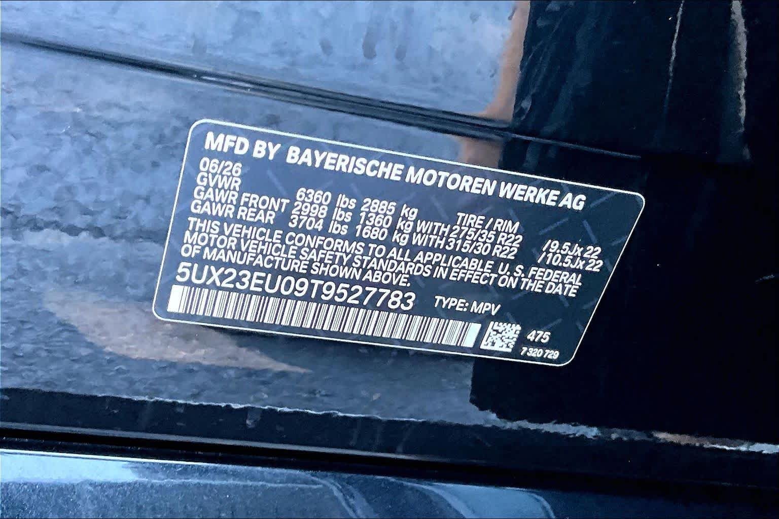 New 2026 Black Sapphire Metallic BMW xDrive40i image 18