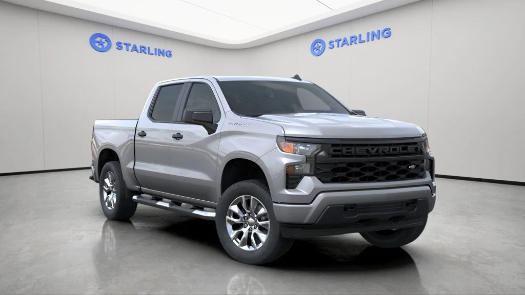 New 2026 Sterling Gray Metallic Chevrolet Custom image 8