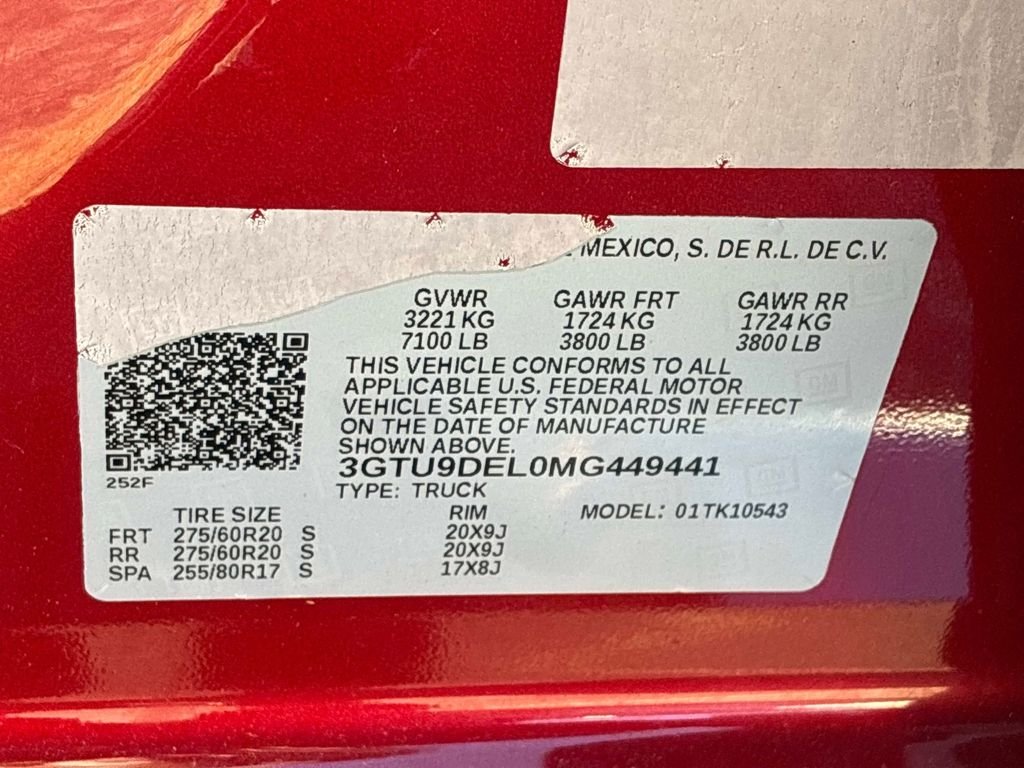 Used 2021 Red GMC SLT image 23