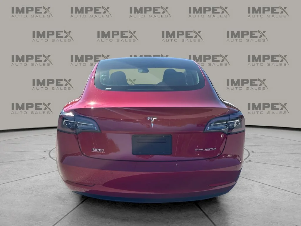 Used 2020 Red Tesla Performance image 4