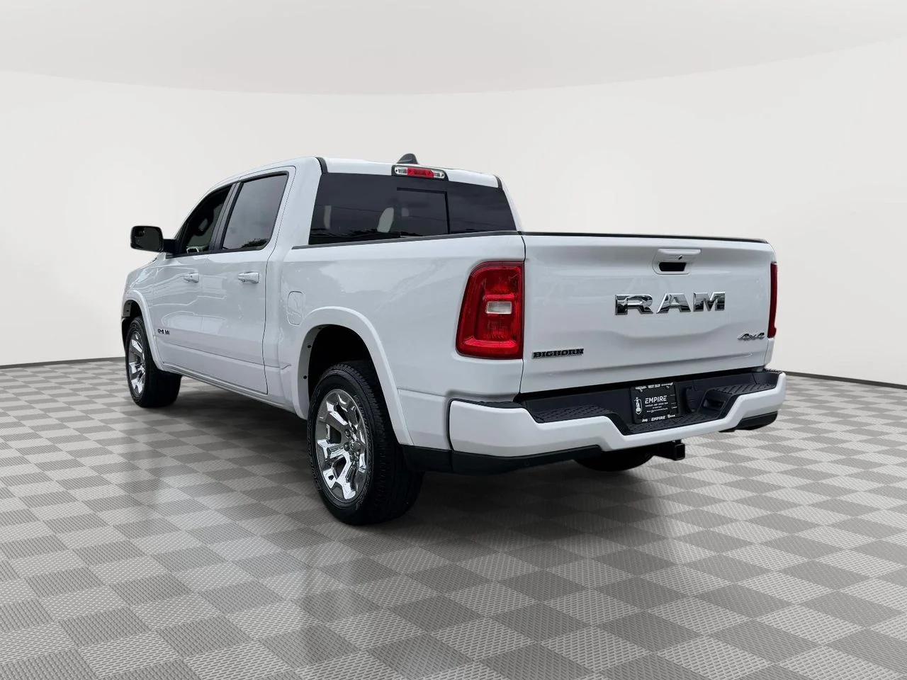 Used 2025 Bright White Clearcoat RAM Big Horn Crew Cab 4x4 57